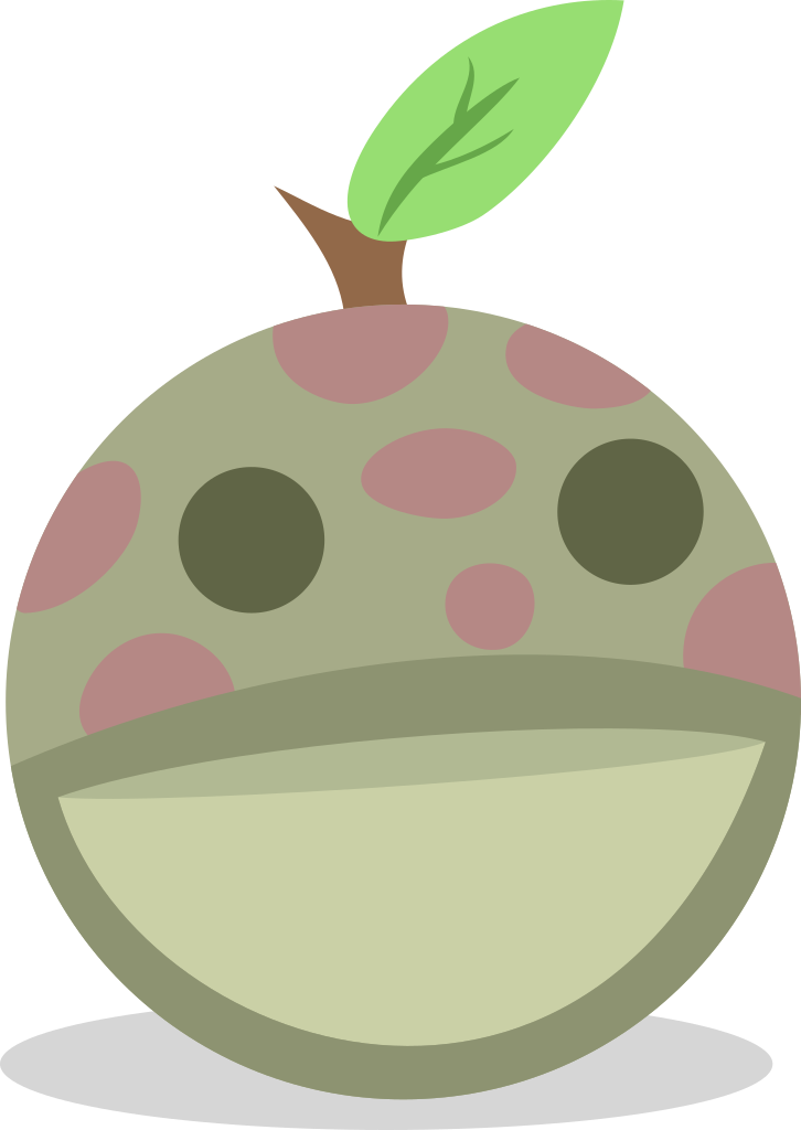 Walrusinc, Food, Fruit, Melon, No Pony, Safe, Simple - Circle (726x1024), Png Download