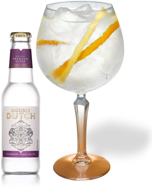 Recipe Card - Double Dutch Cranberry Tonic Water (600x700), Png Download