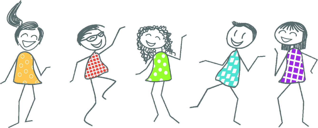 Namepartying-figures2 - Party (1378x572), Png Download