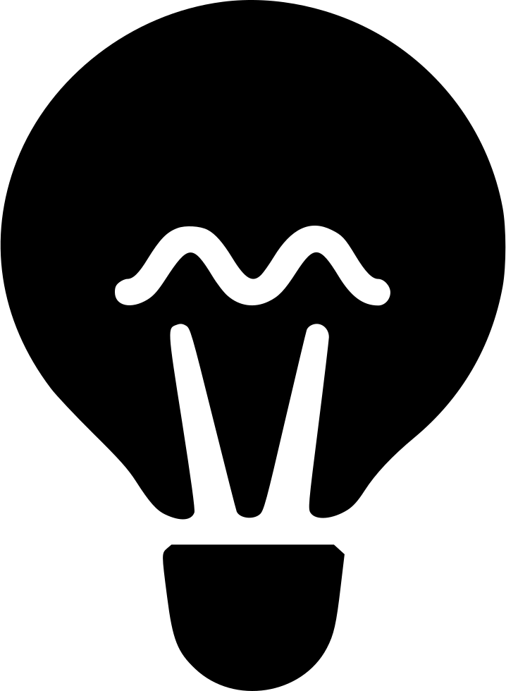 Lamp Comments - Icon Hint White Png (718x980), Png Download