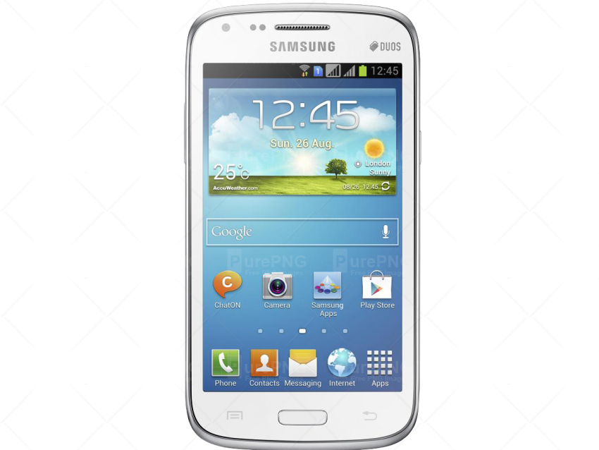 Cell Phone Clipart Png Source - Samsung Galaxy Core 4 (850x638), Png Download