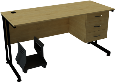 Gretel Solo Computer Table V3 - Computer (550x395), Png Download