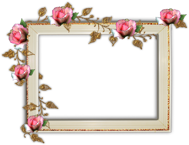 Framegoldleaf29-1 ٦٤٠×٥٢١ Pixels - Fancy Photo Frames Png (640x521), Png Download