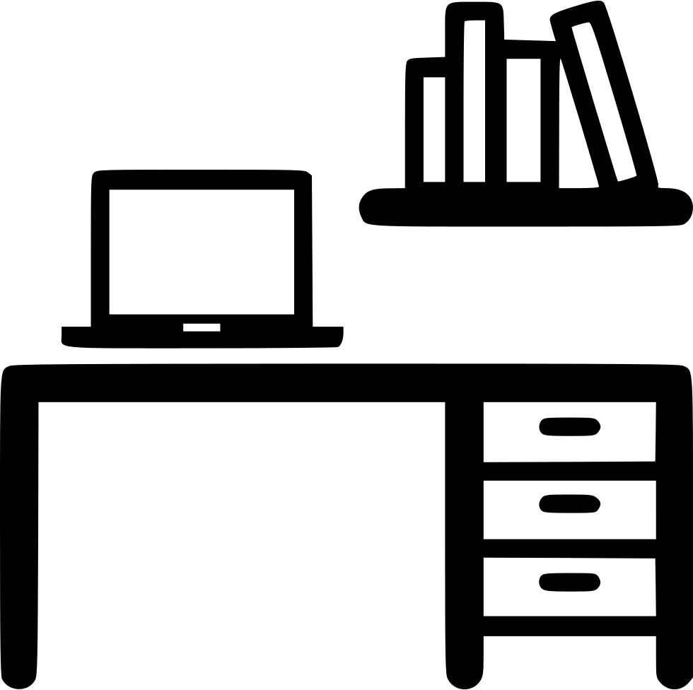Desk Table Office Comments - Office Symbols (980x976), Png Download