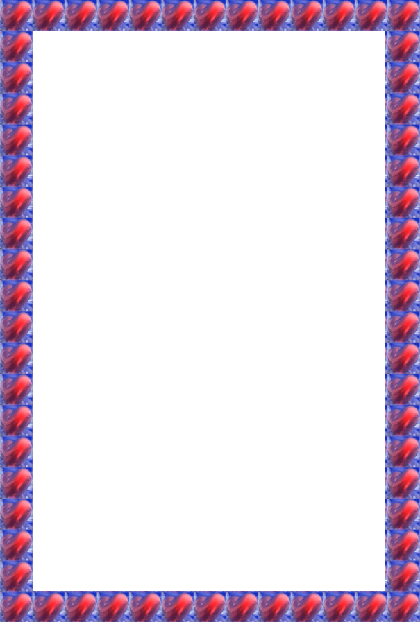 3d Red Hearts Valentine Frame Photoshop Cs5, Cs4, Cs3, - Mahatma Gandhi (605x897), Png Download