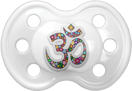 ॐ - Om Aum Namaste Yoga Symbol Sticker (475x450), Png Download