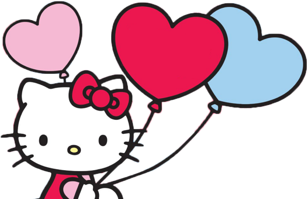 Hello Clipart Hello Kitty 1st Birthday - Hello Kitty Transparent Background (640x480), Png Download