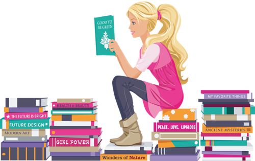 0 603bd Ceea9b2e Orig Cr - Barbie Reading Books (500x315), Png Download