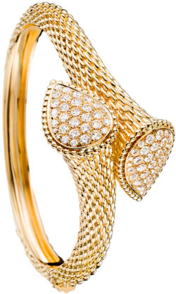 Gold Bracelets In Surat, सोने के कंगन, सूरत, Gujarat - Boucheron Serpent Boheme Bangle (500x500), Png Download