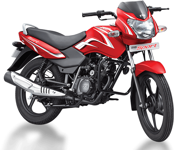 Tvs Sport Bike - 2018 New Tvs Sport (646x506), Png Download