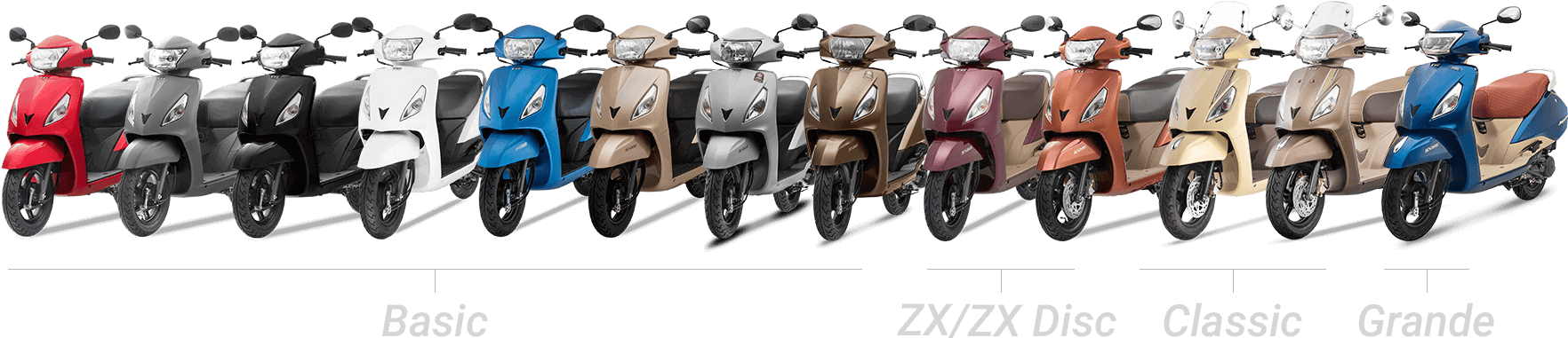 Our Range - Vespa (1920x490), Png Download