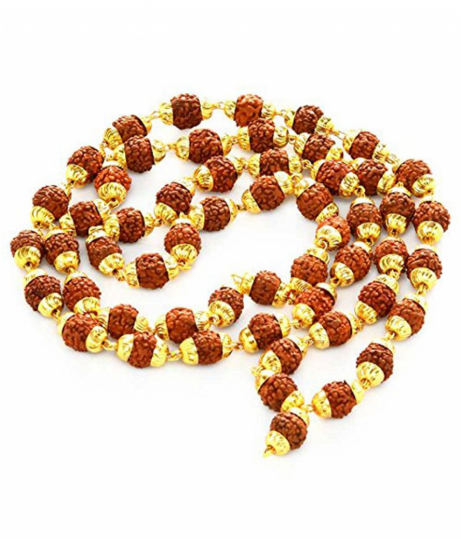 Rudraksha Mala (530x482), Png Download
