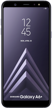 Samsung Galaxy A6 Purple - Samsung A6 Plus (375x375), Png Download