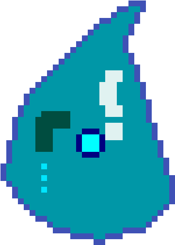 Water Drop Logo - Habbo Frank (1200x1200), Png Download