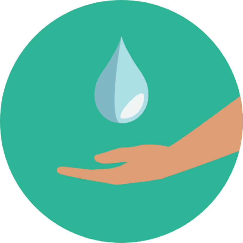 Water-droplet - Save Water Icon Png (827x827), Png Download