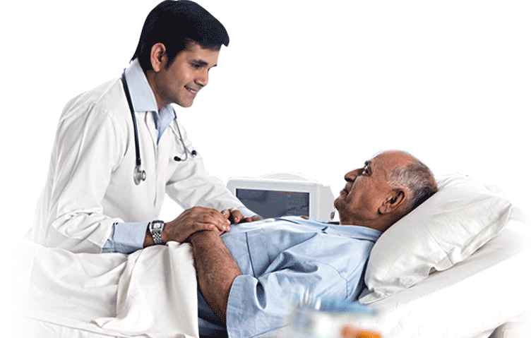 Best Hospital For Surgical Care India - Doctor With Patient India (752x479), Png Download