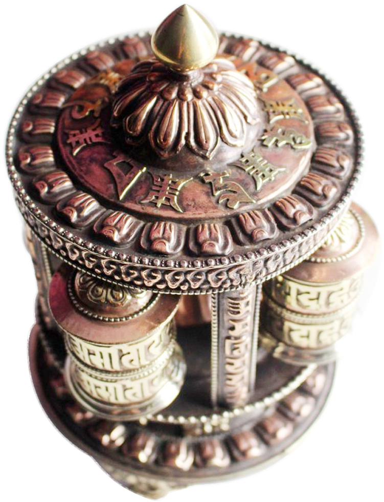 Prayer-wheels V=1529567895 - Prayer Wheel (1024x1024), Png Download