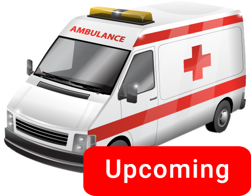 Book An Ambulance - Ambulancia Png (495x400), Png Download