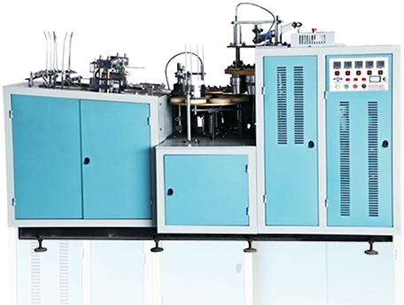 Paper Cup Machine - Fully Automatic Paper Cup Machine Png (480x352), Png Download