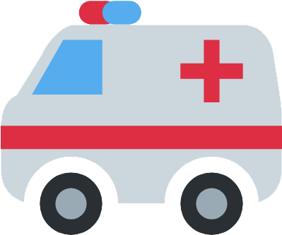 Call An Ambulance Effectively From Your Location - Ambulance Symbol (481x386), Png Download