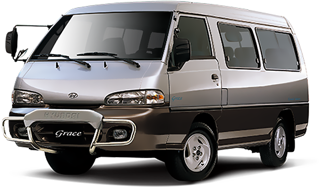 The New Minivan Grace Boasts The World's First 85 Horsepower - Hyundai Grace (810x422), Png Download