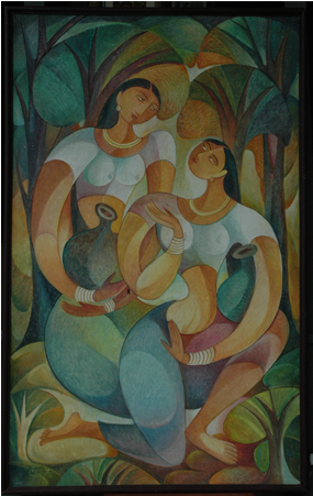 Gossip & Gossip - Modern Art (450x450), Png Download