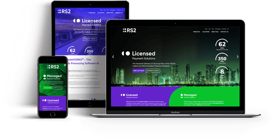 Rs2 Digital Transformation Mock-ups - Design (1000x550), Png Download