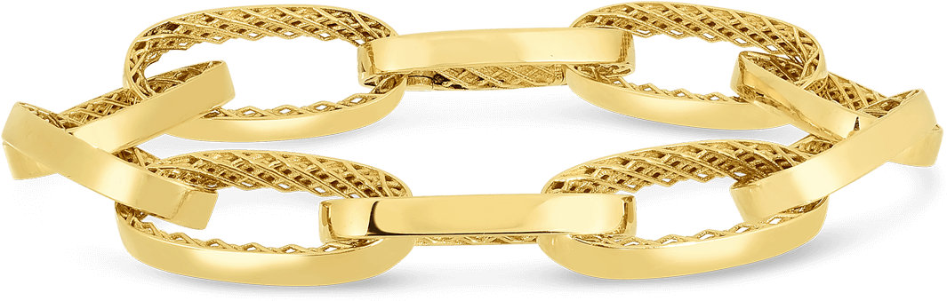 Golden Gatelink Bracelet - Adult Apple 42mm Link Bracelet (1600x1600), Png Download
