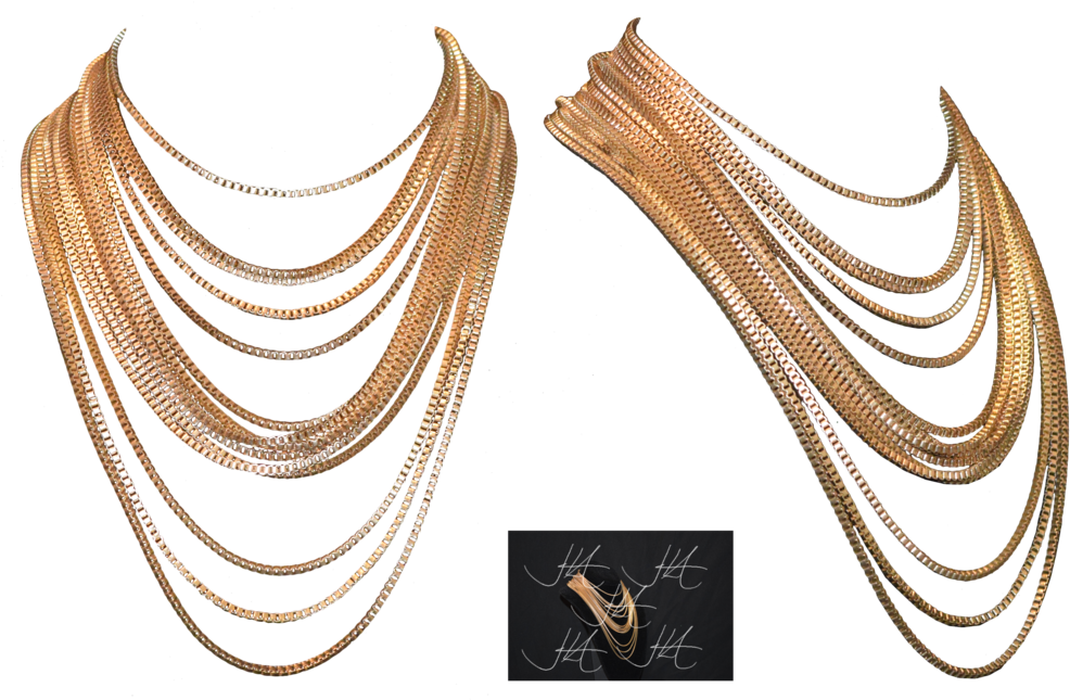 Gold Jewelry, O-629236332 - Png Images For Chain In Gold (1024x646), Png Download