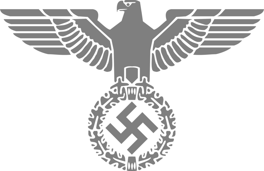 Images Of German Eagle Logo Vector - German Coat Of Arms Ww2 (1024x663), Png Download