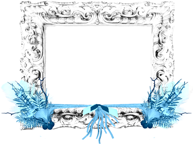 The Gallery For Gt Winter Frame Vector Png - Drawing (622x552), Png Download
