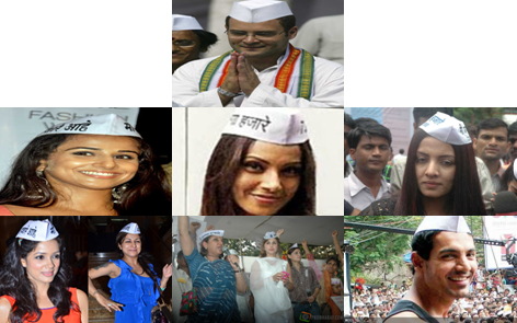 Known Sources That The Most Intelligent Person In The - Support Anna Hazare (472x295), Png Download