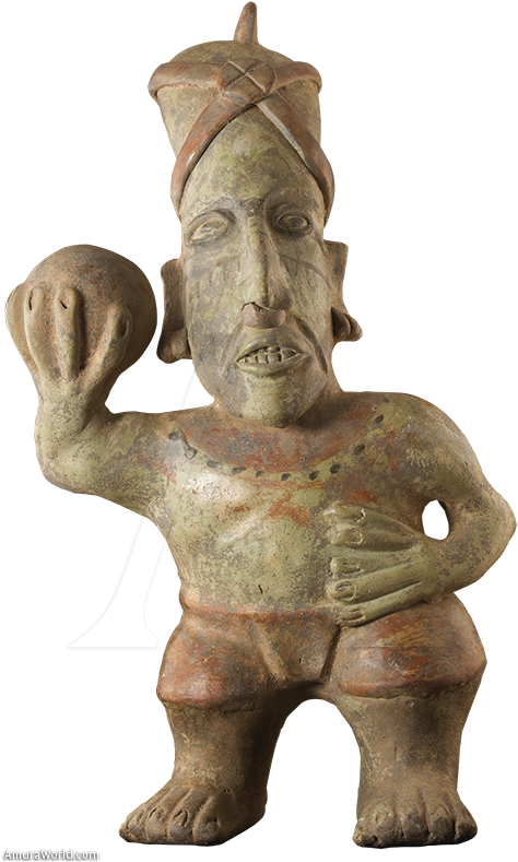 113 Chaman Con Teodo - Bronze Sculpture (484x800), Png Download