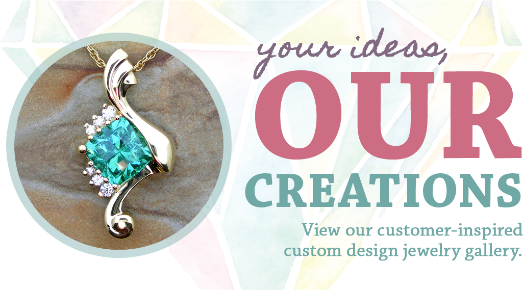 Custom Design Jewelry - Ice Cream (1110x568), Png Download