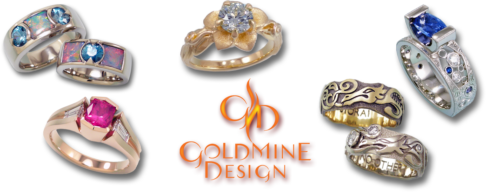 Goldmine Jewelry (1919x1050), Png Download