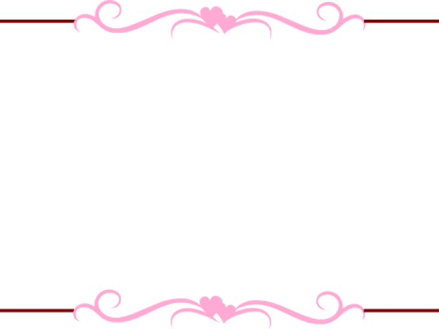 Pink Vintage Border Vector (640x480), Png Download