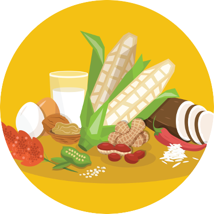 In Africa, Aflatoxin Is A Big Problem In Maize And - Dish (421x421), Png Download