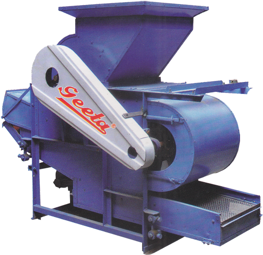 Groundnut Decorticator Is A Leading Manufacturer - Industrial Almond Cracking Machine (700x600), Png Download