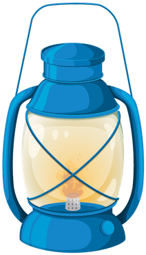 Various Objects Of Camping Health And Physical - Camping Lantern Clipart (319x399), Png Download