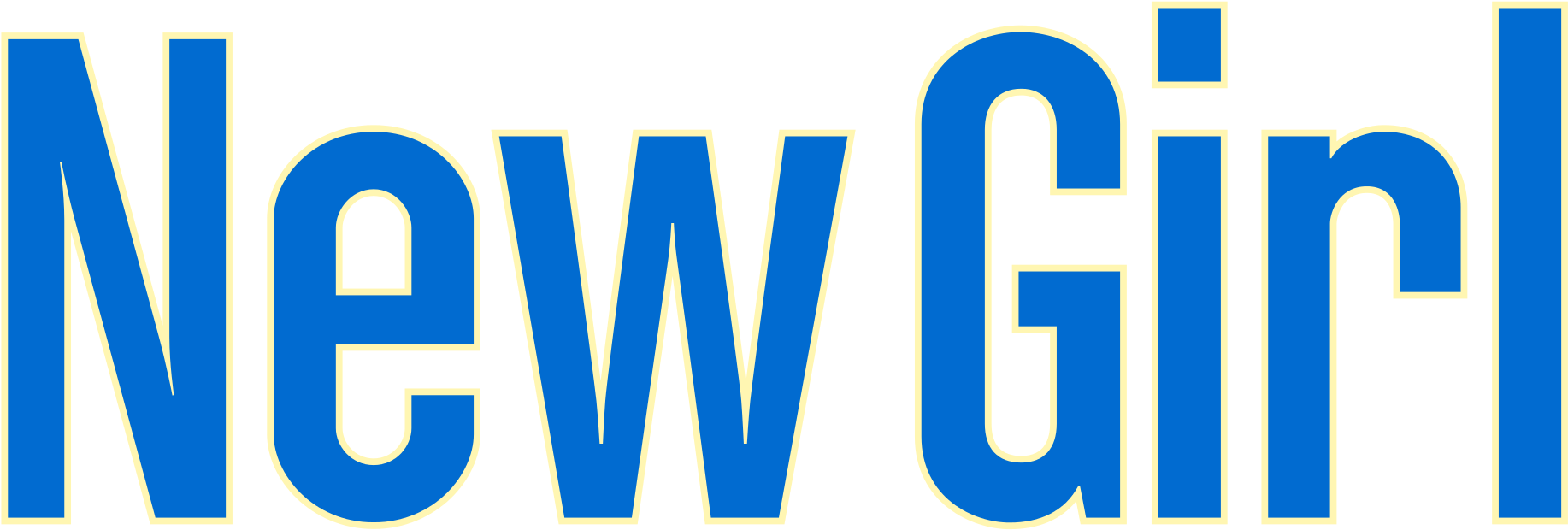 New Girl - New Girl Poster (2000x788), Png Download