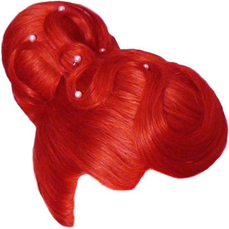 Hair Free Png Image - Transparent Background Wig Png (595x602), Png Download