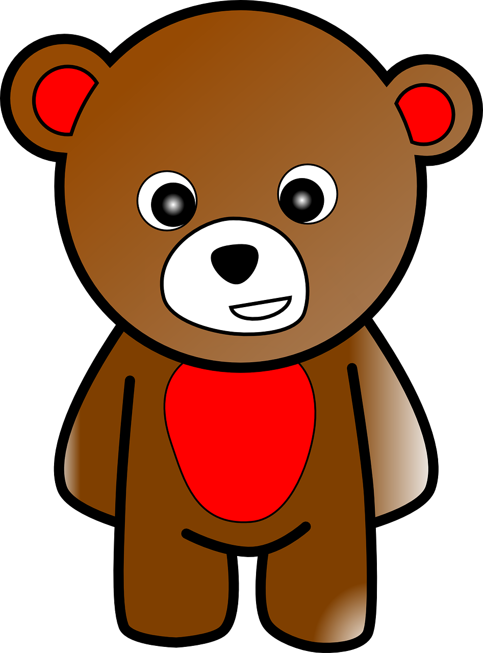 Gambar Animasi Beruang Lucu Full Size Png Download Seekpng