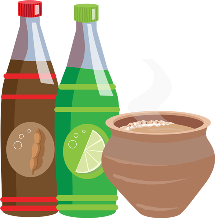Street Drinks - Drink (700x850), Png Download