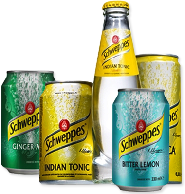Soft Drinks - Schweppes Bitter Lemon (products Of The U.k.) (400x400), Png Download