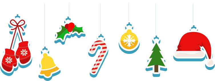 Merry Christmas - Gift (753x285), Png Download