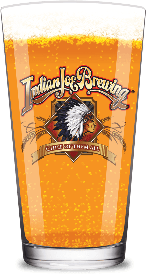 Indian Joe Brewery Never Planned To Pale Ipa Beer - Brewery (640x1105), Png Download