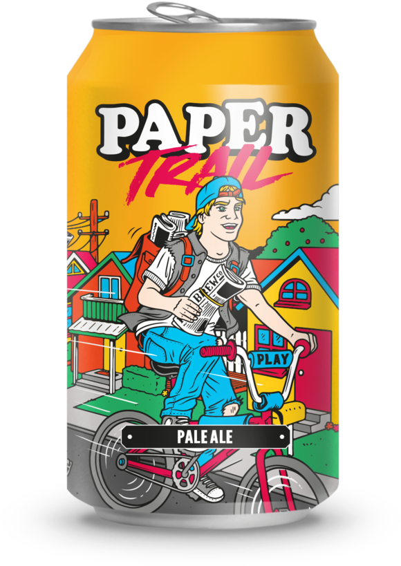 Paper Trailpale Ale - Iced Tea (1000x1000), Png Download