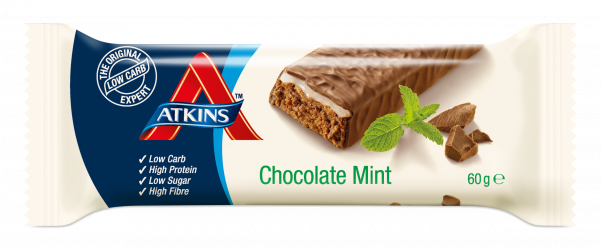 Chocolate & Orange - Atkins Chocolate Mint Bar (600x600), Png Download
