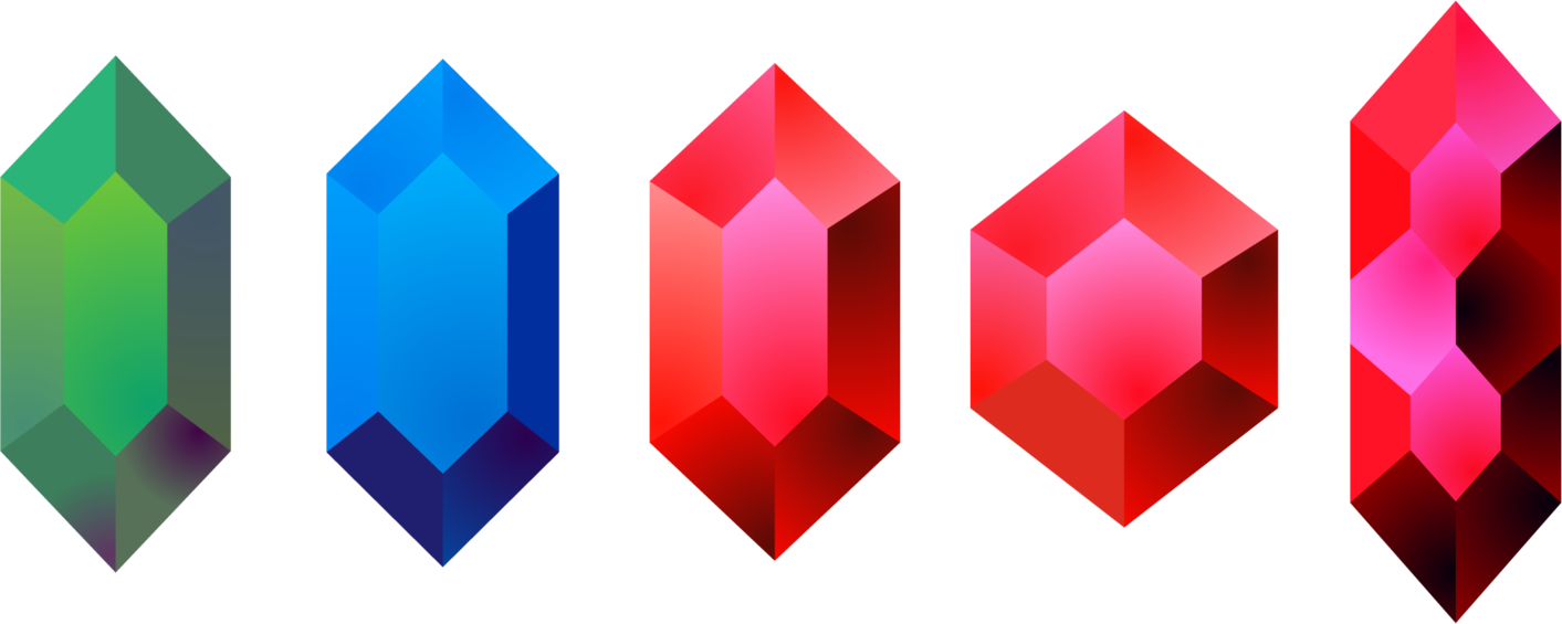 Rupees Zelda Png Clip Freeuse Stock - Legend Of Zelda Rubis (1413x565), Png Download