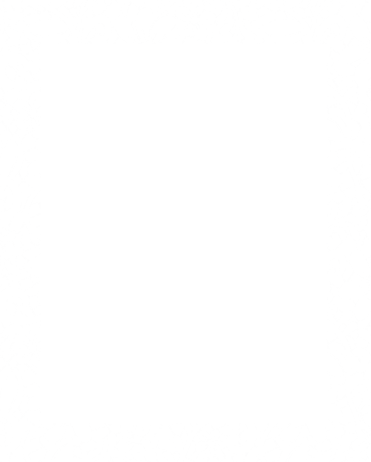 Card Base Cover - Black And White Border Designs For Projects (1205x1500), Png Download